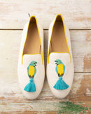 Parrots Slippers - Bleu - Femme