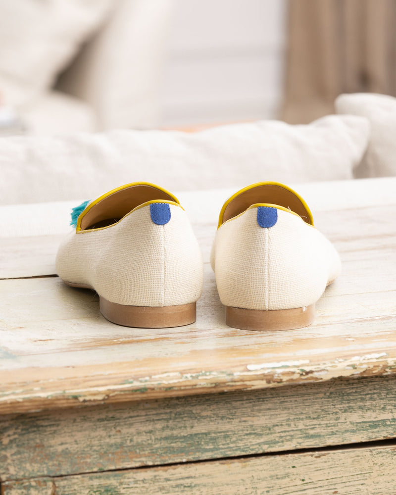 Parrots Slippers - Bleu - Femme