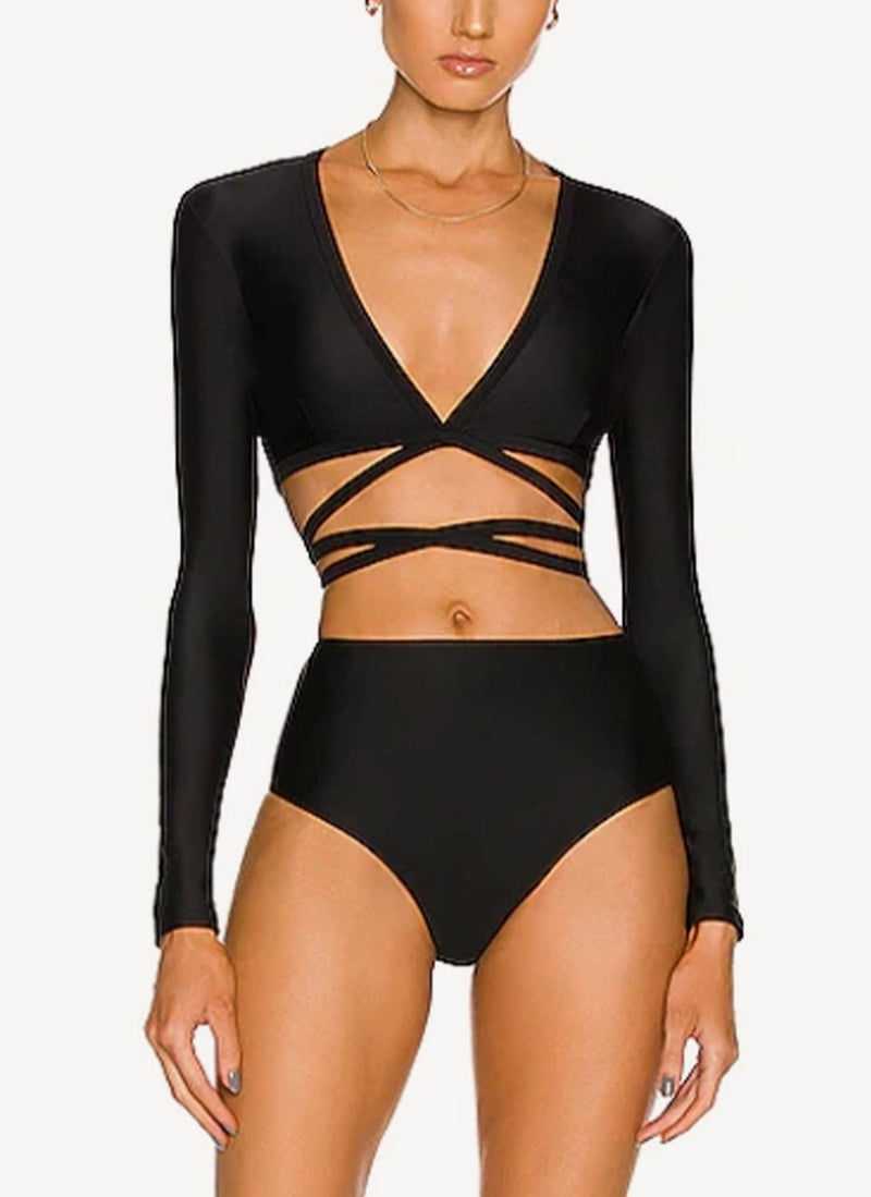 Matteau - Haut De Maillot - Black - Femme