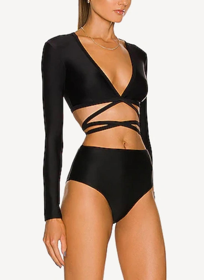 Matteau - Haut De Maillot - Black - Femme