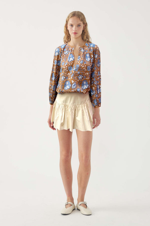 Blusa Maude - Marrón