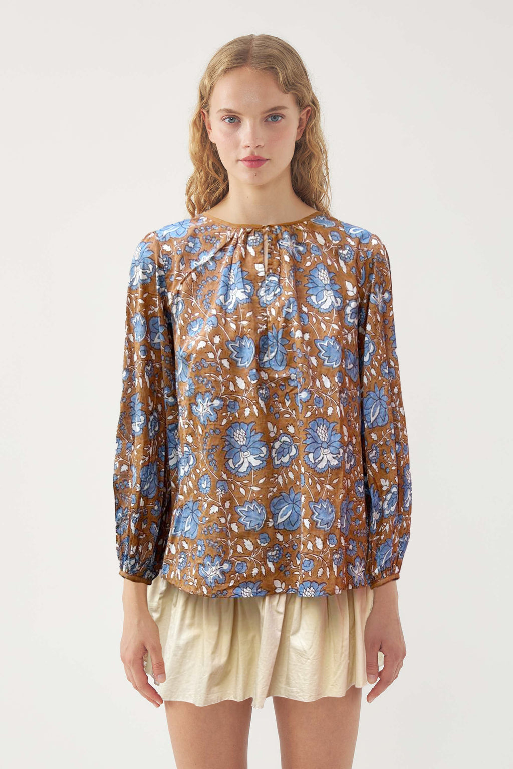 Blouse Maude - Marron