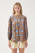 Blouse Maude - Marron