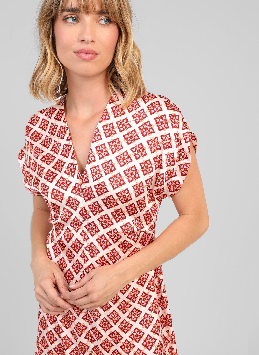 Robe Midi Maurane Pirimini Ecru