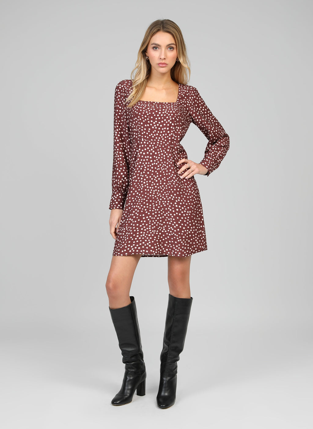 Robe Courte Mawill Jakaranda Choco