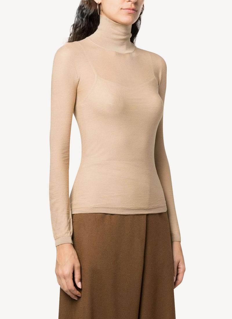 Max Mara - Pull - Nude - Femme