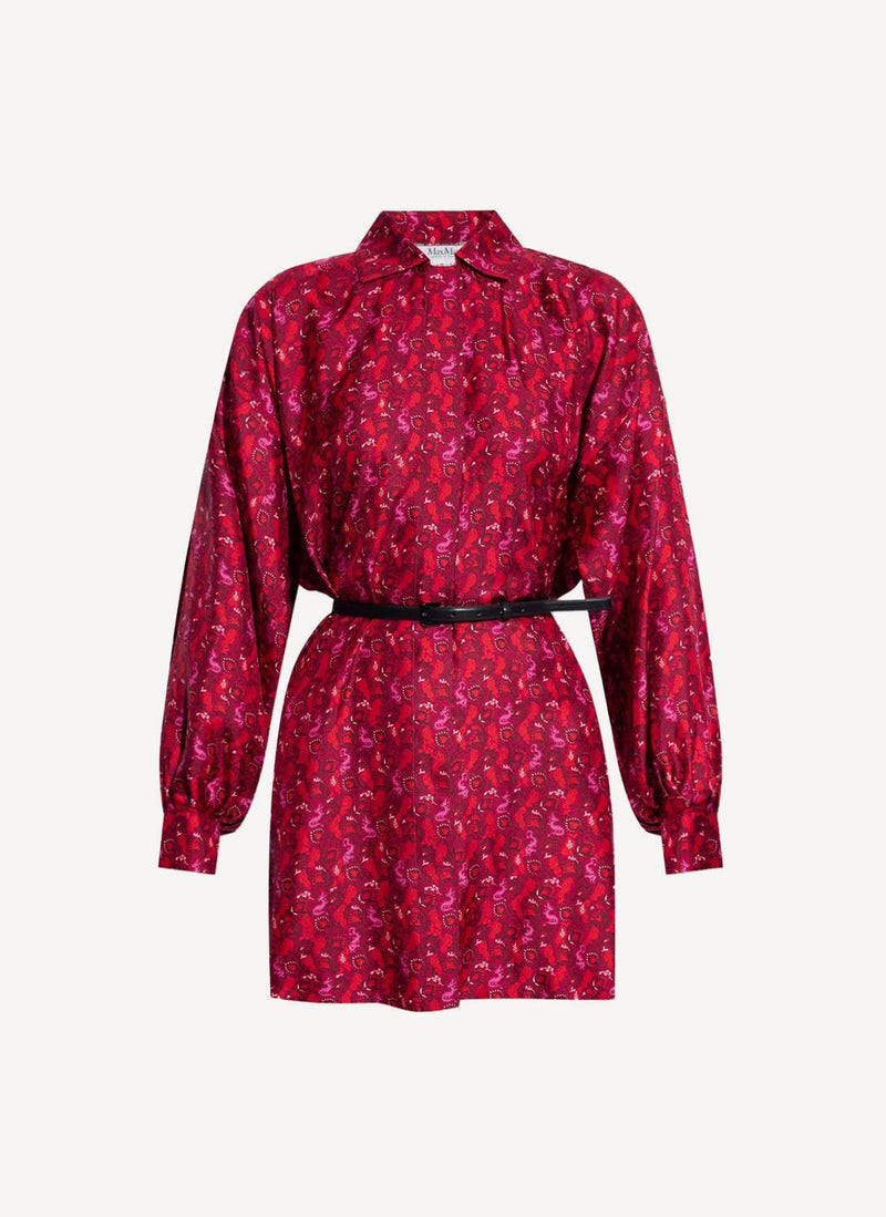 Max Mara - Robe - Dark Red - Femme