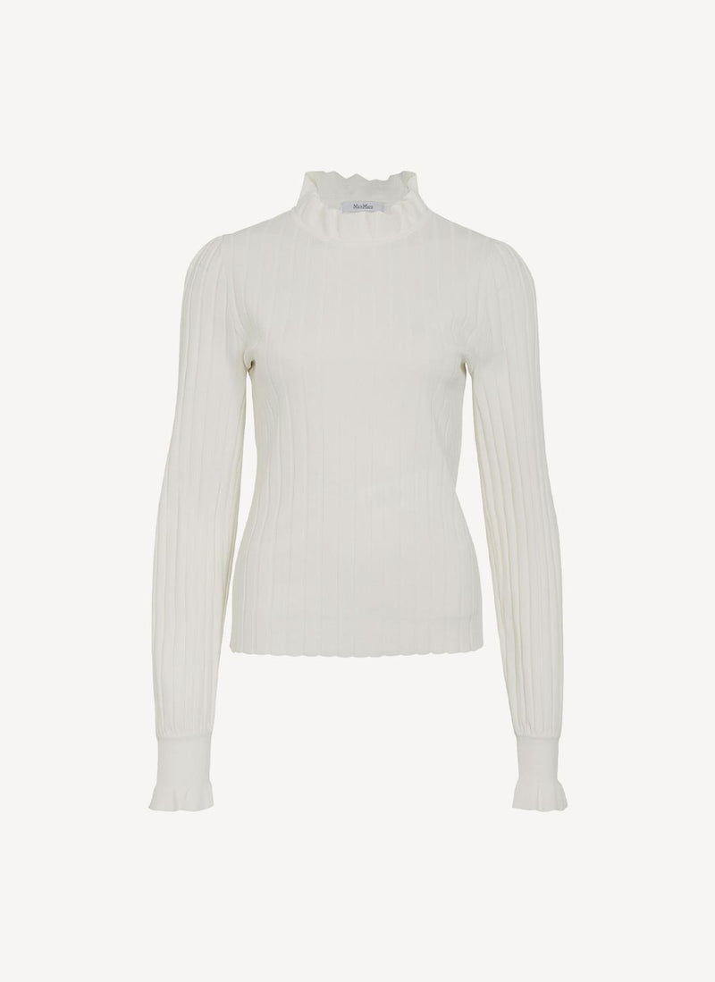 Max Mara - Top - White - Femme