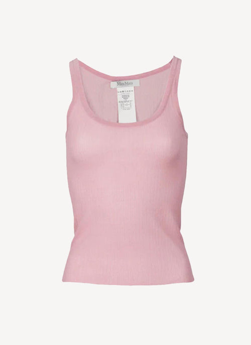 Max Mara - Top - Pink - Femme