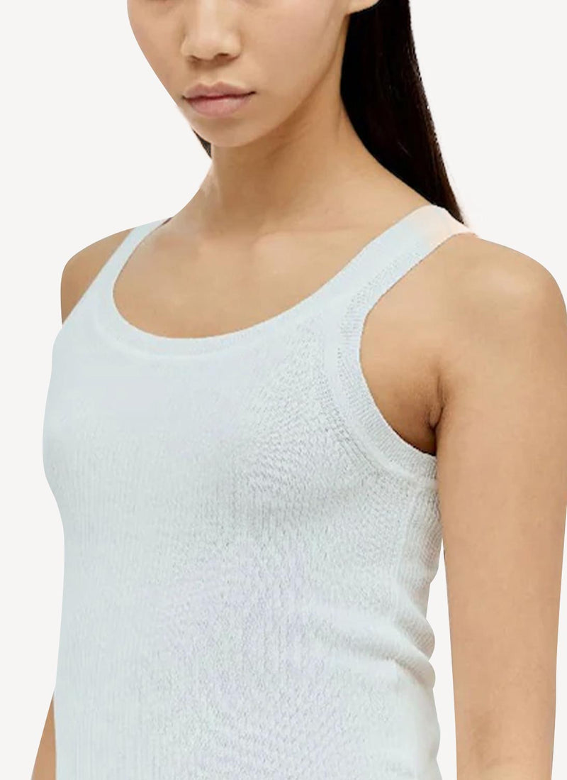 Max Mara - Top - White - Femme