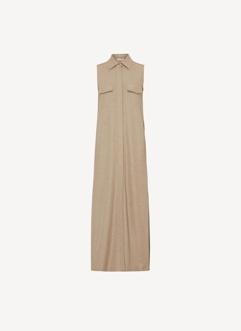 Max Mara - Robe - Light Brown - Femme