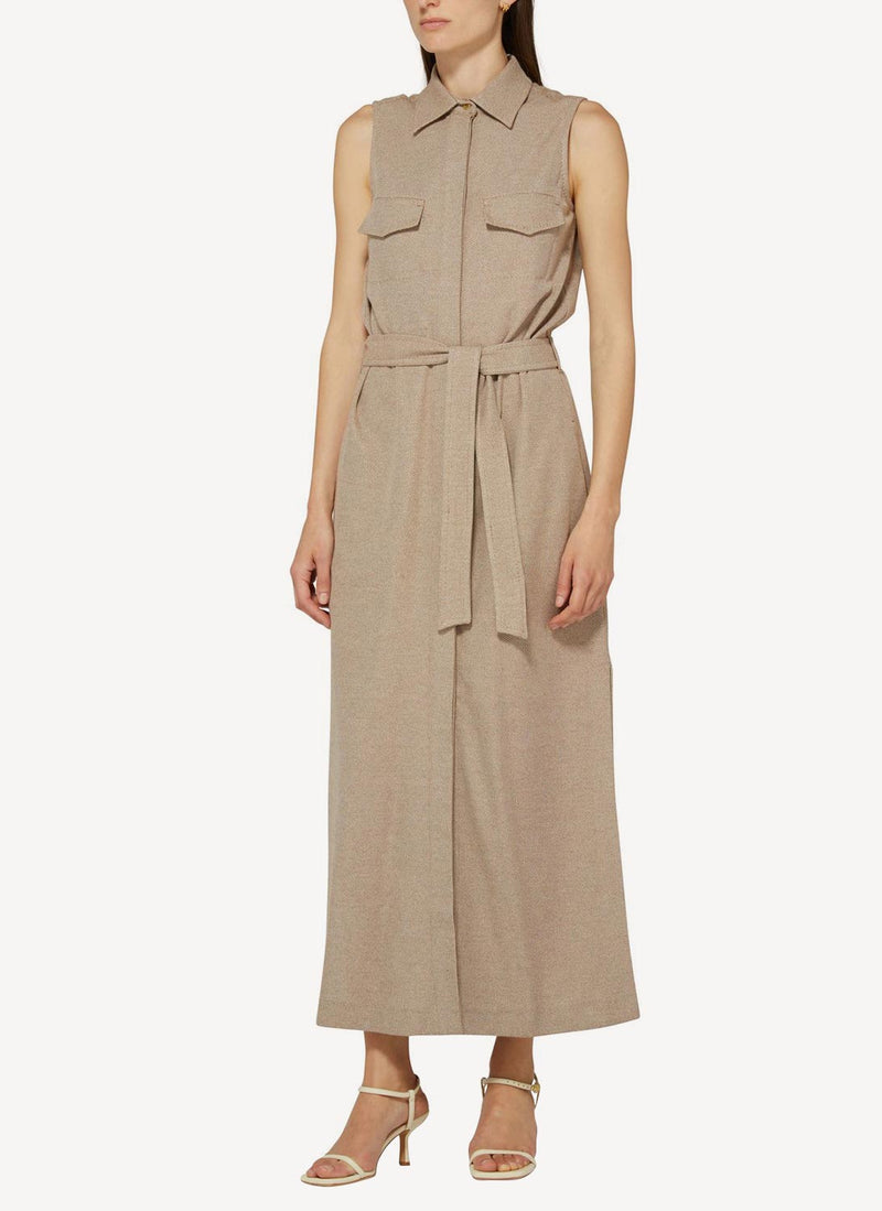 Max Mara - Robe - Light Brown - Femme