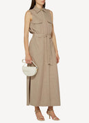 Max Mara - Robe - Light Brown - Femme