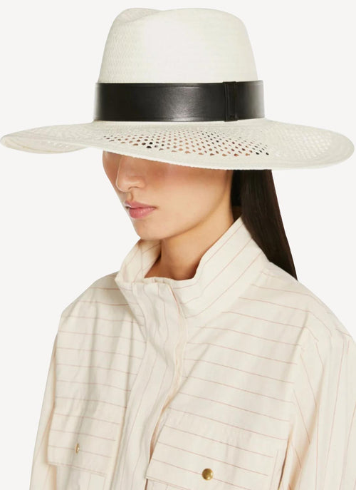 Max Mara - Chapeau - White - Femme