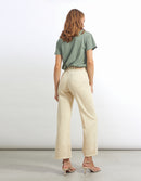 Reiko - Pantalon Wide Mayane - Denim Off White - Femme