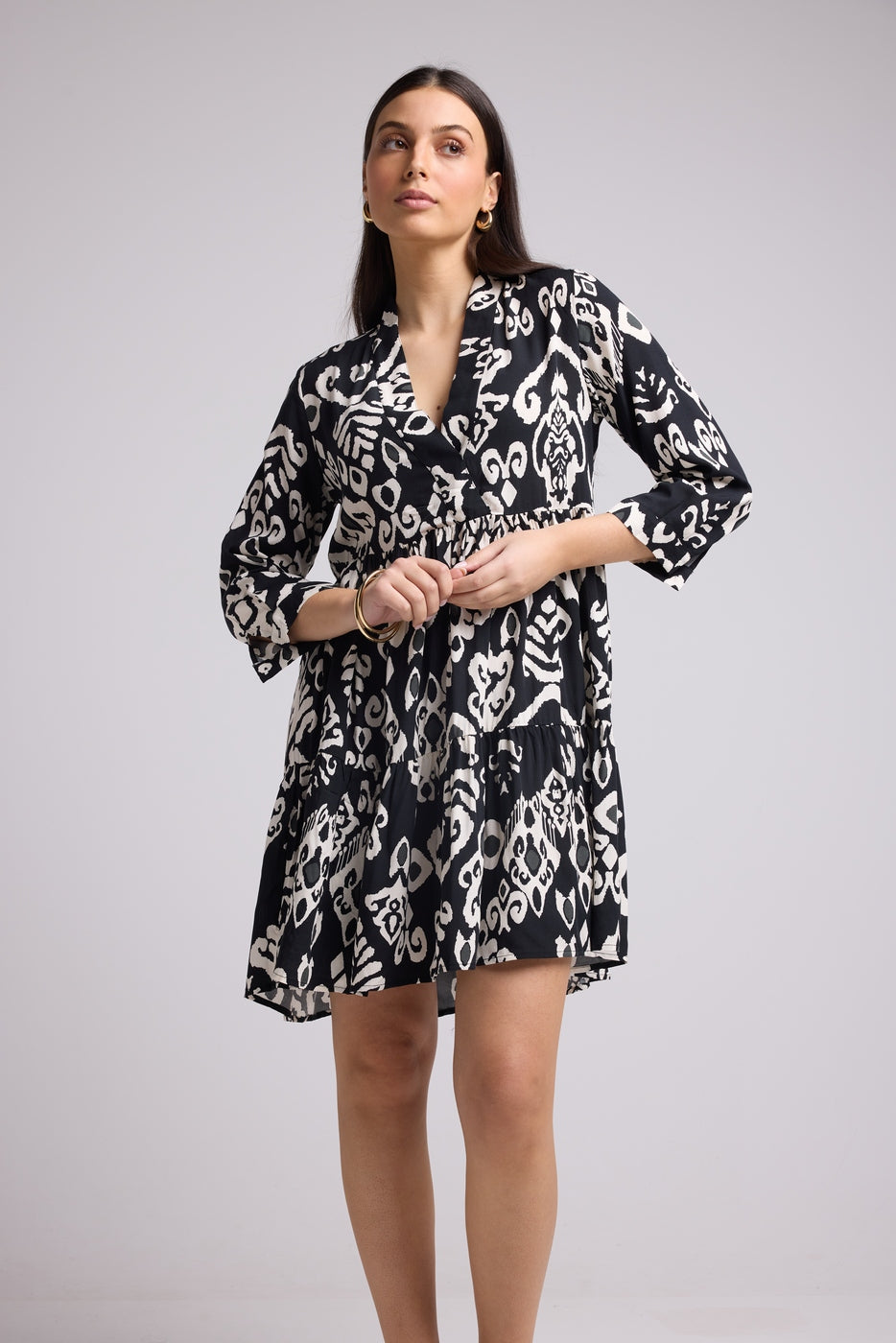 Robe Courte - Maya - Noir
