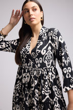 Robe Courte - Maya - Noir