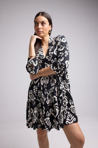 Robe Courte - Maya - Noir