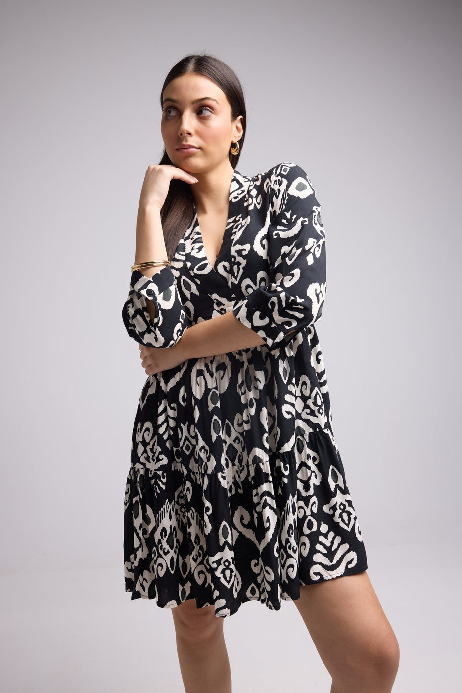 Robe Courte - Maya - Noir