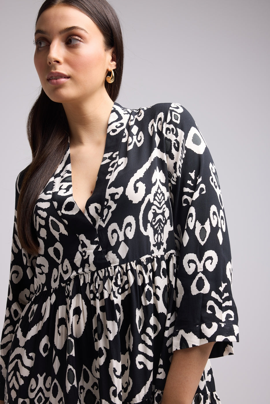 Robe Courte - Maya - Noir