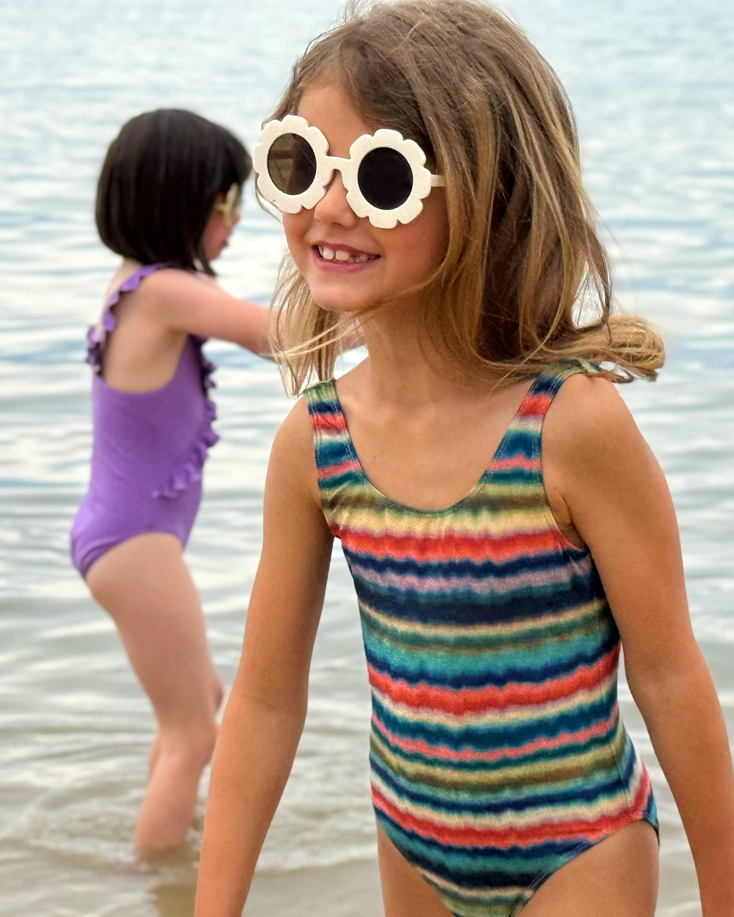 1 Piece Louisa Ocean Stripes