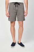 Short Thermique Brossé - Gris Raton Laveur - Homme
