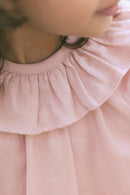 Blouse - Hugoline Rose Clair 100% Coton