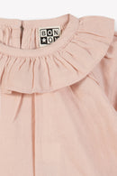 Blouse - Hugoline Rose Clair 100% Coton