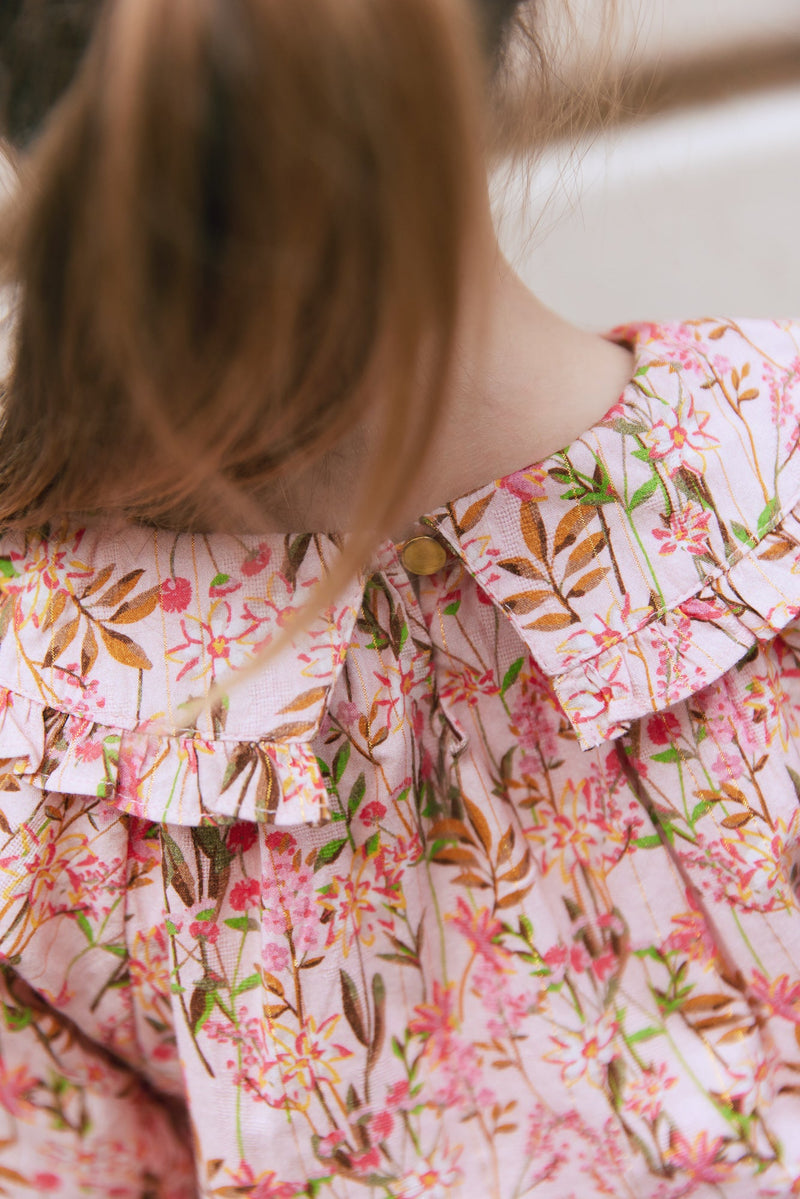 Robe - Jolie Imprimé Fleuri 100% Coton