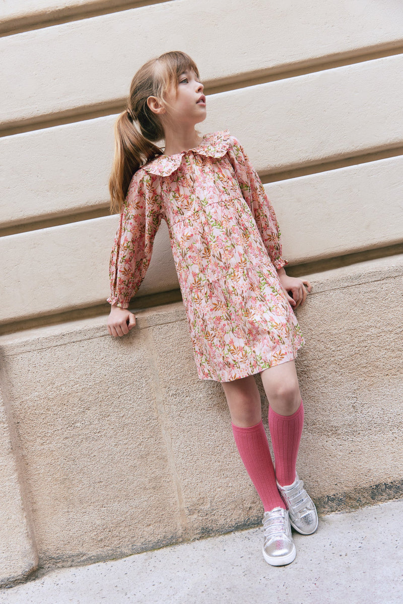 Robe - Jolie Imprimé Fleuri 100% Coton