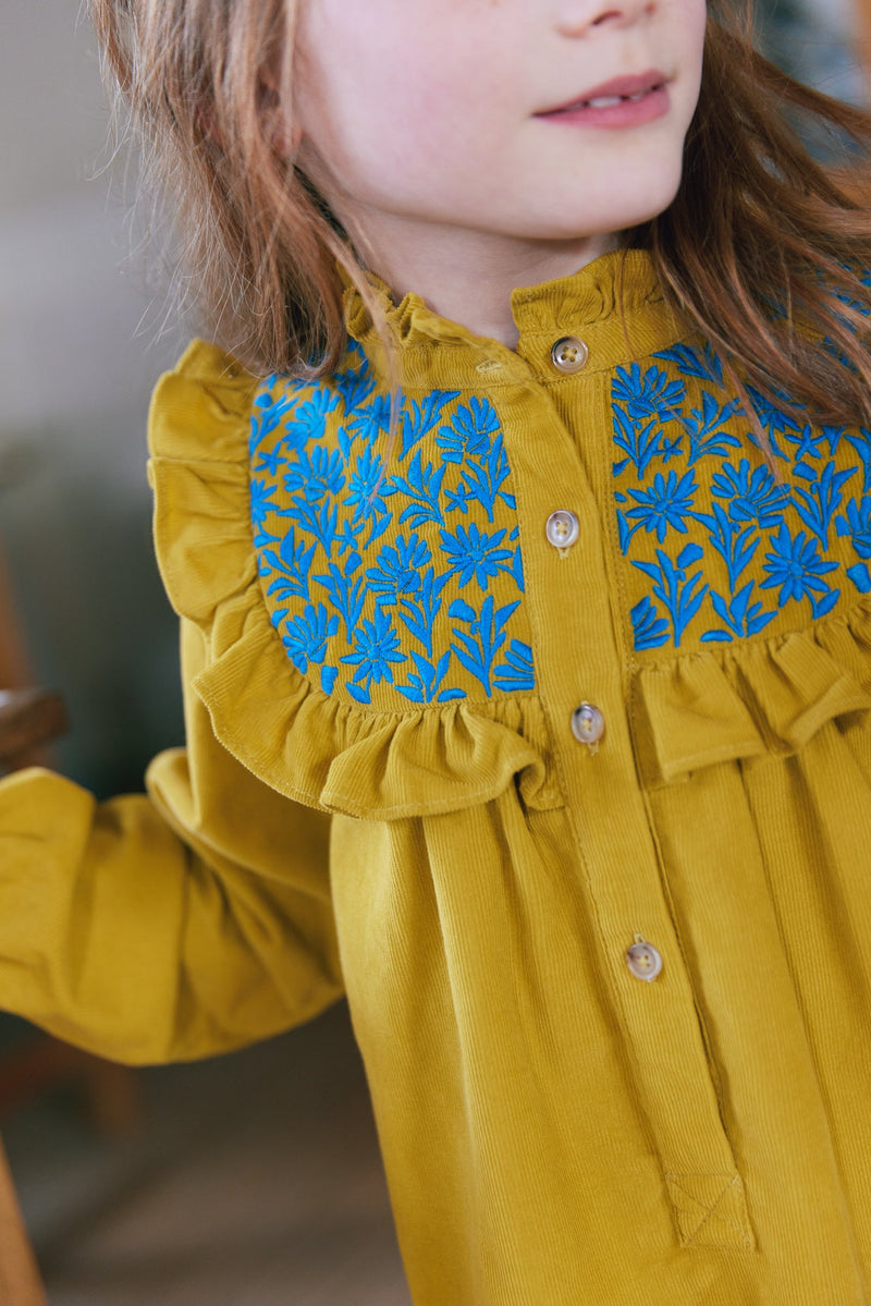 Robe - Pennylane Jaune Retro