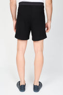 Pantalones cortos de punto Clean Finish - Negro - Hombres