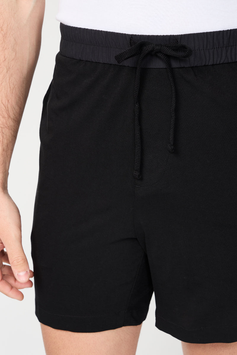 Short En Jersey Clean Finish - Noir - Homme