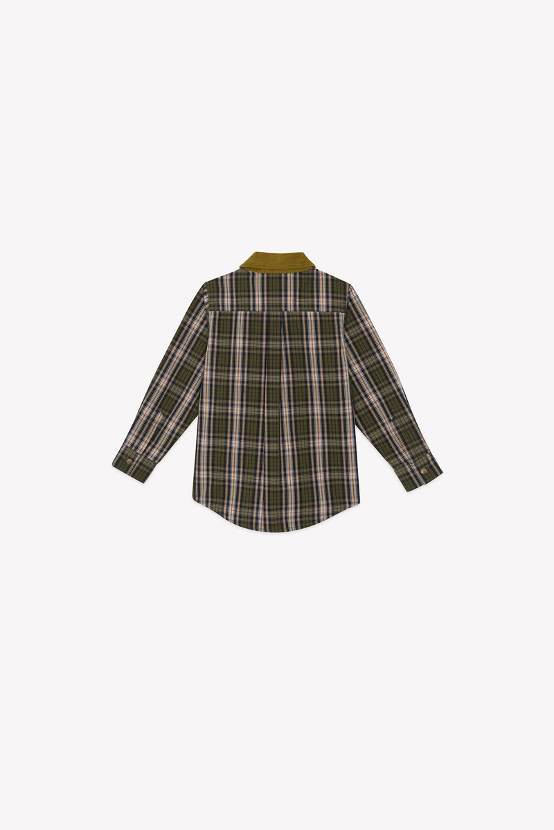 Chemise - Carreaux Kaki