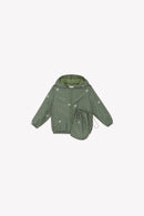 Veste - Flotte Vert Imprimé Étoiles