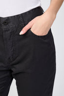 Pantalón de lino elástico con 5 bolsillos - Magma Pigment - Hombre