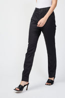 Pantalón de lino elástico con 5 bolsillos - Magma Pigment - Hombre