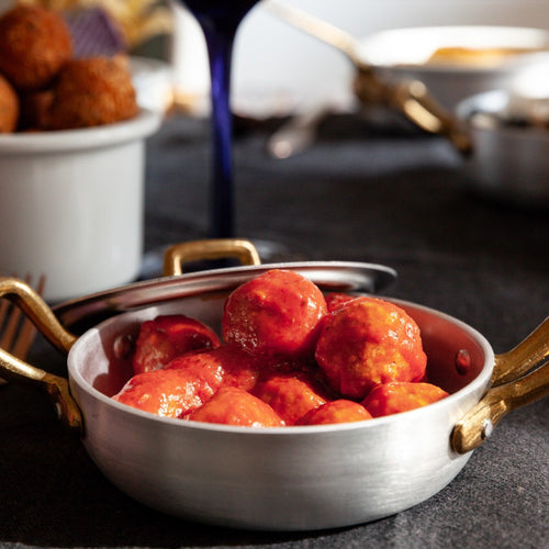 Mini-Sauteuse - Deux Poignées + Couvercle - Ø12cm