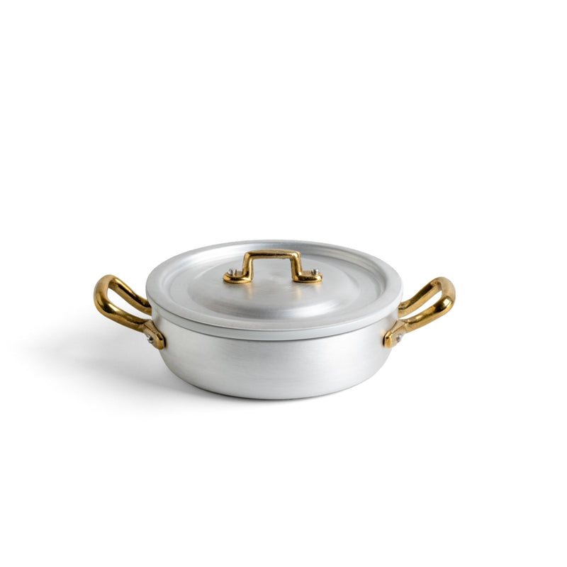 Mini-Sauteuse - Deux Poignées + Couvercle - Ø12cm