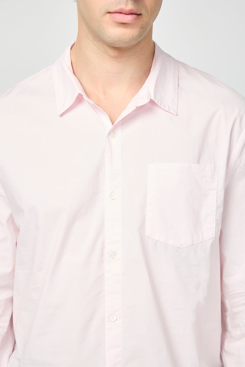 Dyed Stretch Poplin Shirt Gmt - Rose Pigment - Men
