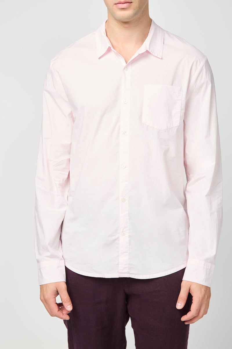 Dyed Stretch Poplin Shirt Gmt - Rose Pigment - Men