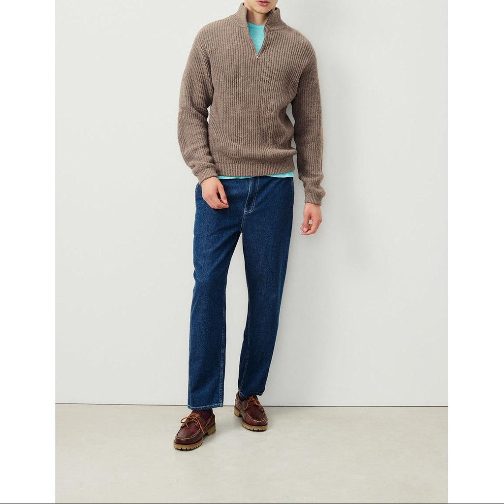 Jersey Cuello Camionero - Taupe Chine - Hombre