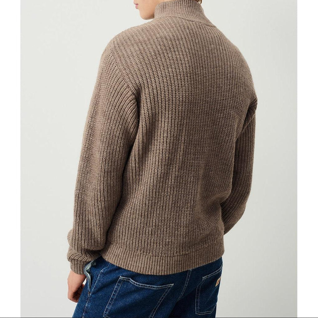 Jersey Cuello Camionero - Taupe Chine - Hombre