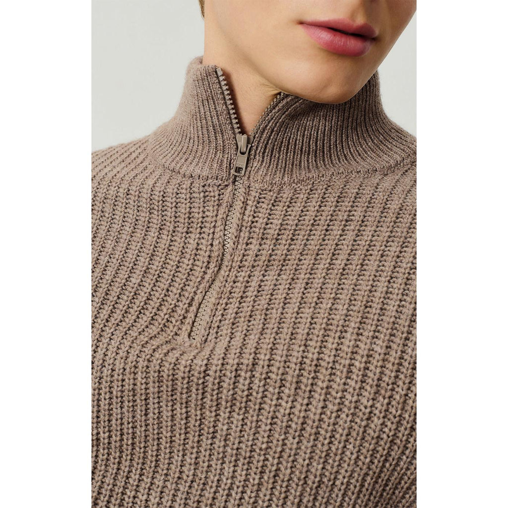 Jersey Cuello Camionero - Taupe Chine - Hombre
