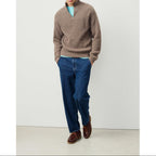 Jersey Cuello Camionero - Taupe Chine - Hombre