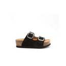 Sandales Zoe Suede Leather Black - Femme
