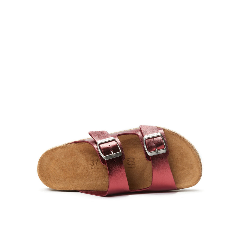 Sandales Ana Bordeaux - Femme