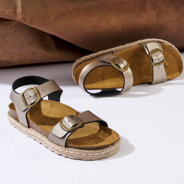 Ines Sandals - Bronze - Women