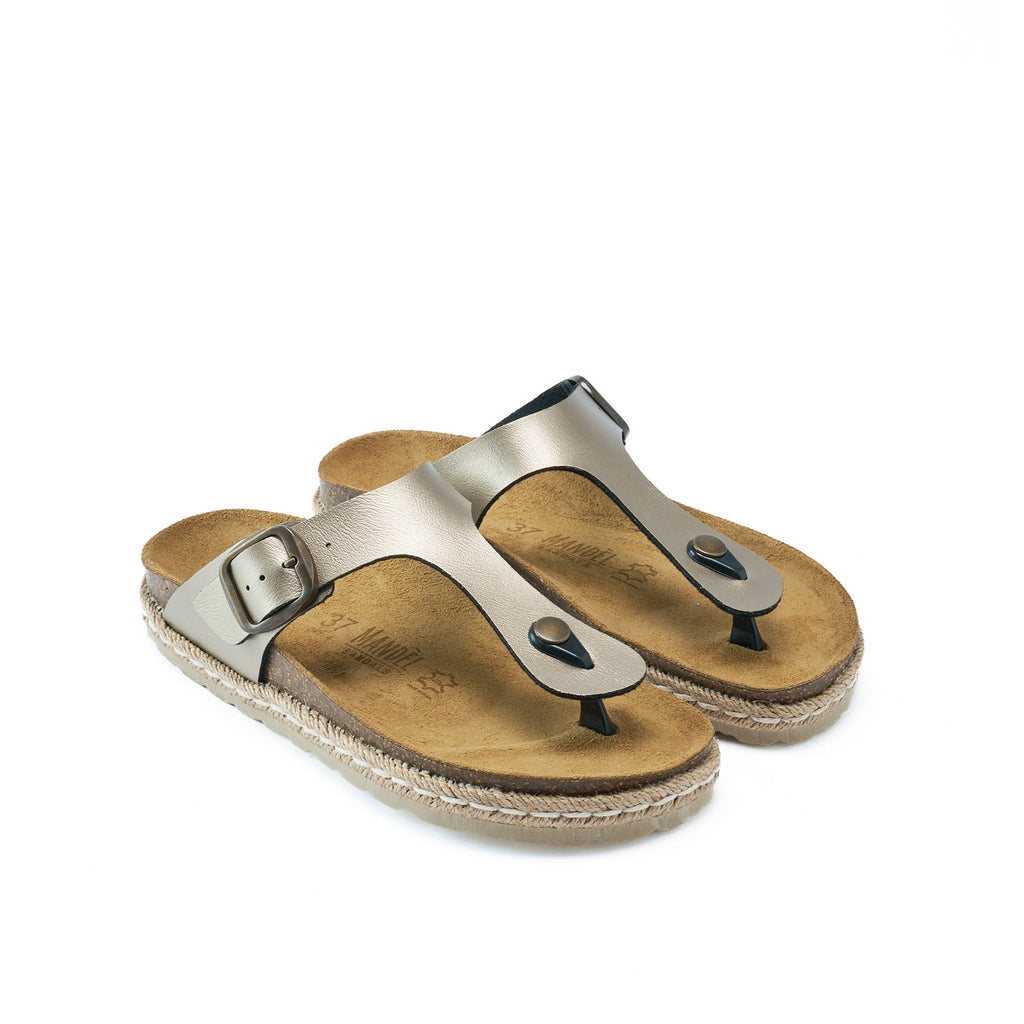Chanclas Gala - Bronce - Mujer