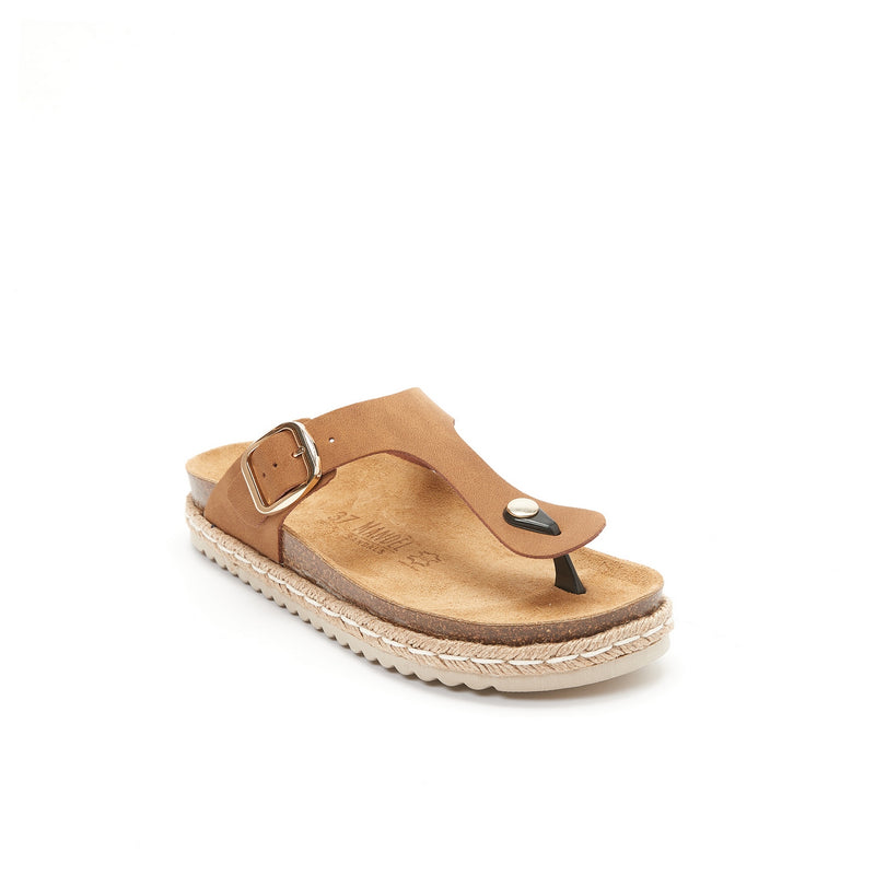 Tongs Gala Cognac Brown - Femme